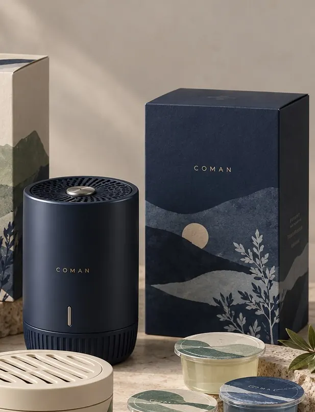 Coman Gift collection boxed car fragrance set